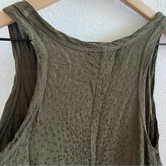 Nation LTD Green Leopard Tank Small - Picture 7 of 7